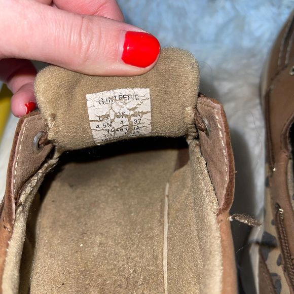 Girl's Cheetah Animal Print Sperry Size 4.5 - Picture 12 of 12